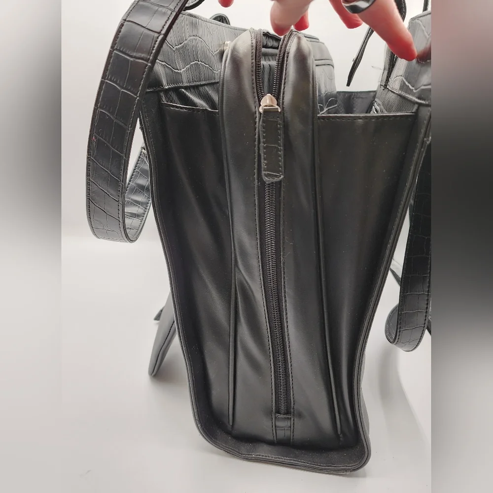 Women's Work Tote / Laptop Bag - Black